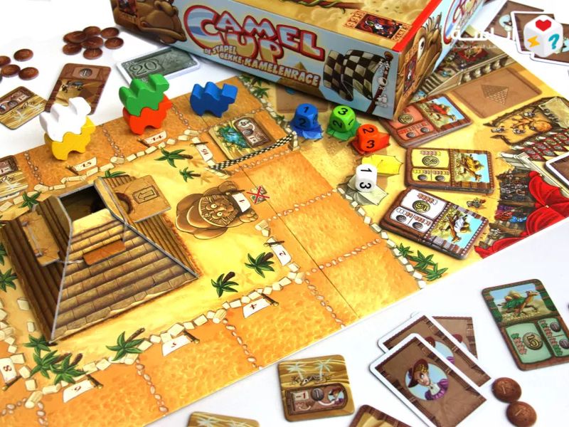 لعبة Camel Up : جنون الرهانات في قلب الصحراء وسباق الجمال الذي لا يعرف المنطق