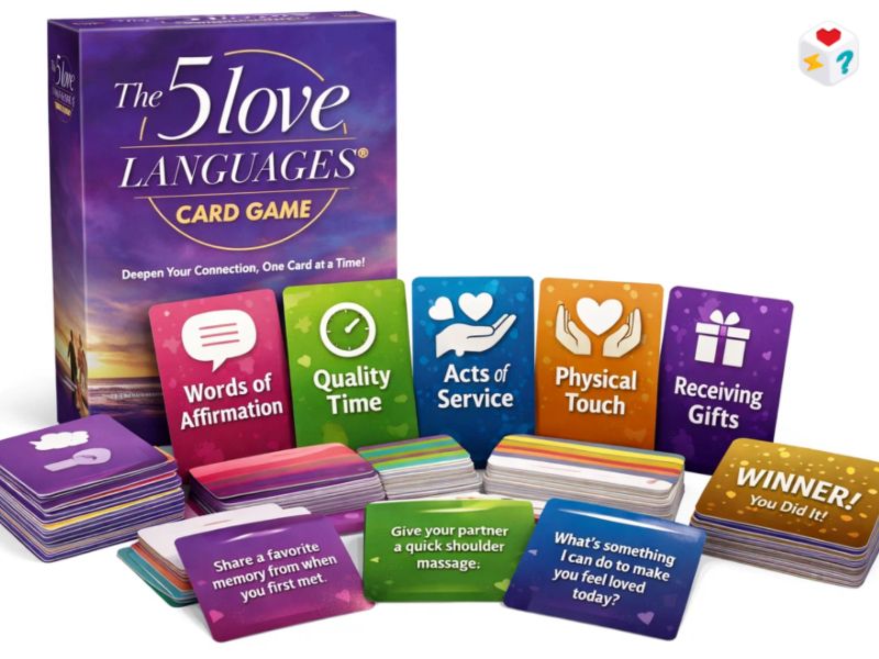 مراجعة لعبة The 5 Love Languages: هل أنت وشريكك تتحدثان نفس اللغة؟