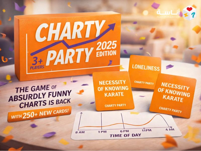 لعبة Charty Party 2025 Edition – ملكة الحفلات التي تكسر حواجز الصمت