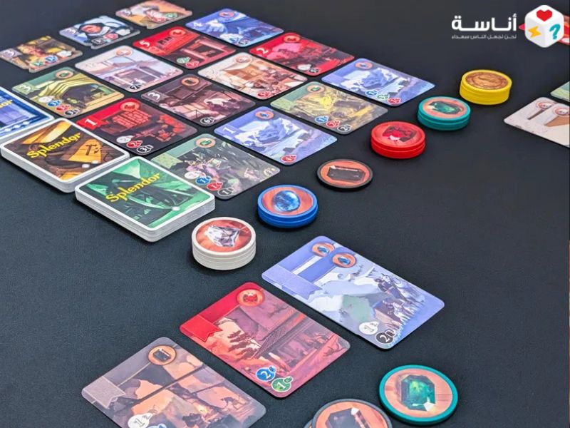 لعبة روعة (Splendor): سباق تجار عصر النهضة نحو المجد