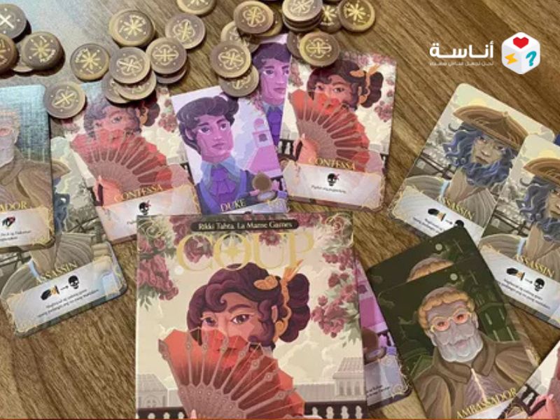 مراجعة لعبة Coup: صراع النفوذ والخداع الذي سيجعلك تشك في أقرب أصدقائك
