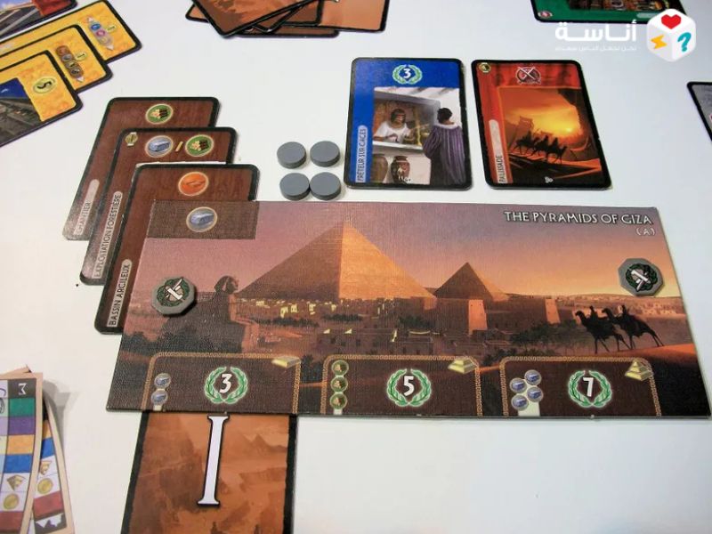 7 Wonders.. اللعبة التي أطاحت بـ "كوتشينة" الكبار وتربعت على عرش ألعاب الطاولة