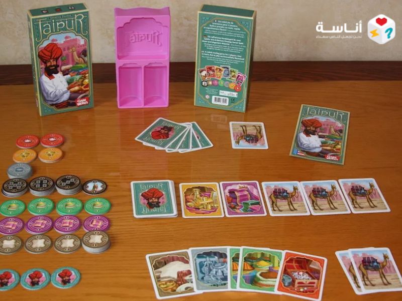 لعبة Jaipur: صراع تجار الهند – مبارزة الذكاء والمخاطرة في حضرة المهراجا