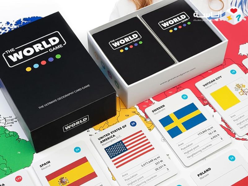 مراجعة لعبة The World Gameدليلك الكامل لغزو العالم معرفياً من فوق طاولتك