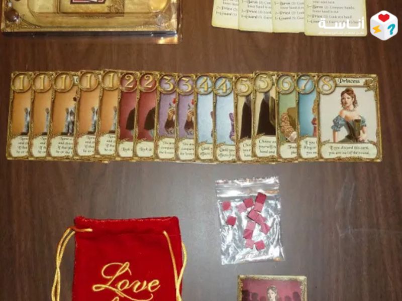 مراجعة لعبة Love Letter: فن الاستنتاج والمخاطرة في رحلة البحث عن قلب الأميرة