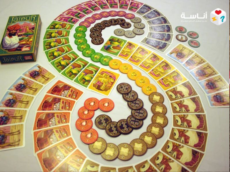 لعبة Jaipur: صراع تجار الهند – مبارزة الذكاء والمخاطرة في حضرة المهراجا