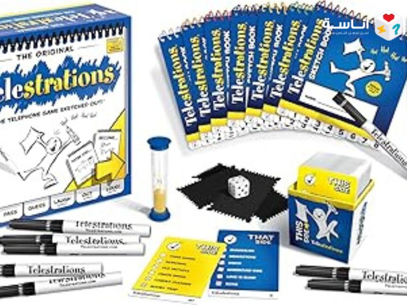 لعبة Telestrations عندما يلتقي الفن السيء بالضحك الهستيري