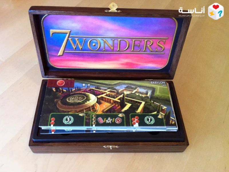 7 Wonders.. اللعبة التي أطاحت بـ "كوتشينة" الكبار وتربعت على عرش ألعاب الطاولة