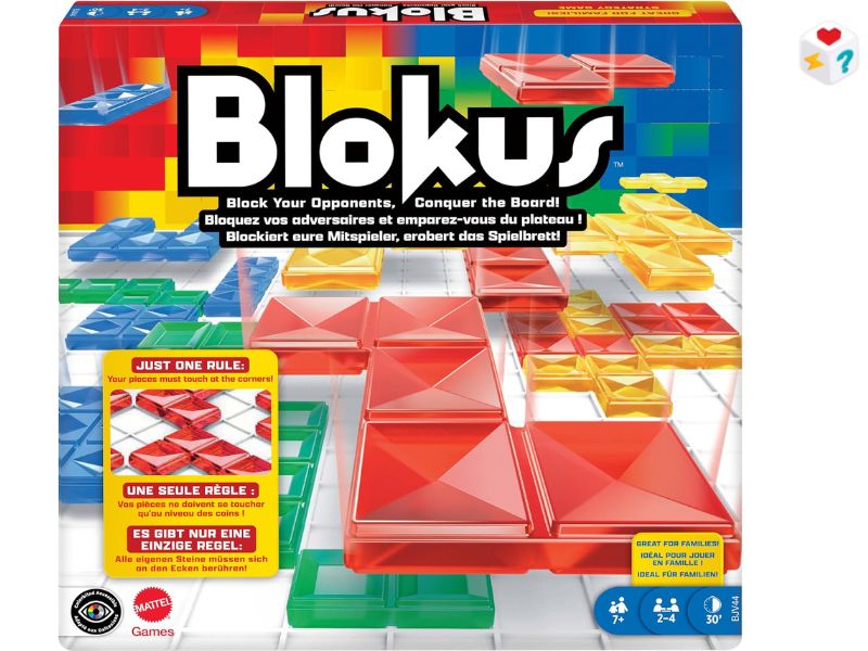 لعبة Blokus : معركة الزوايا وفن السيطرة على المساحات المفقودة