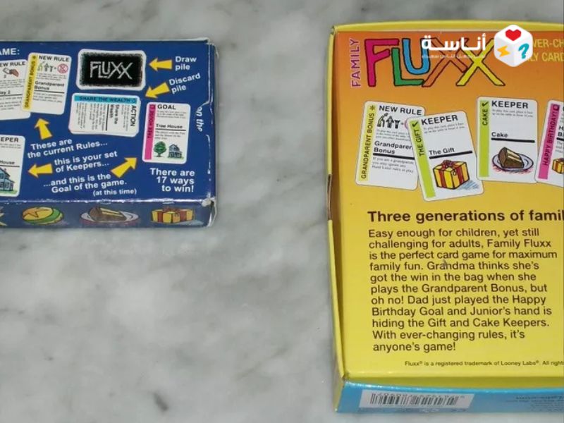 مراجعة لعبة Family Fluxx: عندما تصبح الفوضى هي سر المتعة العائلية والضحك الذي لا ينتهي
