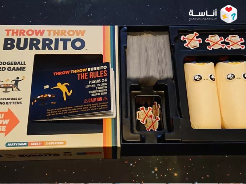 مراجعة لعبة Throw Throw Burrito: عندما يلتقي الدودجبول بورق اللعب.. هل أنت مستعد لتفادي البوريتو الطائر؟
