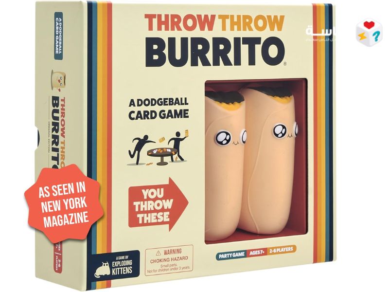 مراجعة لعبة Throw Throw Burrito: عندما يلتقي الدودجبول بورق اللعب.. هل أنت مستعد لتفادي البوريتو الطائر؟